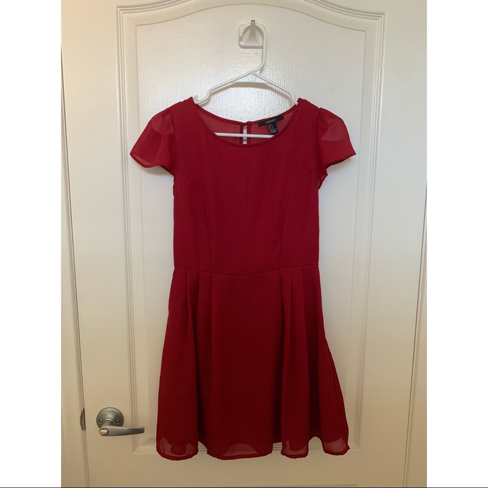 Short Sleeve Skater Dress